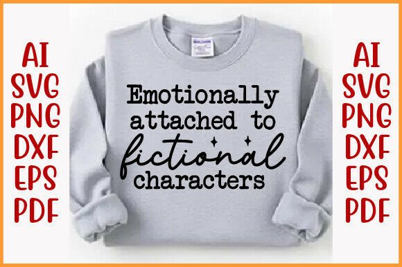 Funny Book Lover Quote SVG PNG Emotional Graphics